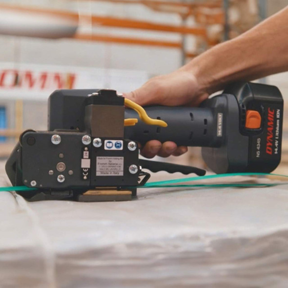 Dynamic 2100 Battery-Powered Sealless Combo Tool – PET/PP Strapping, Friction Weld (Multiple Sizes Available)