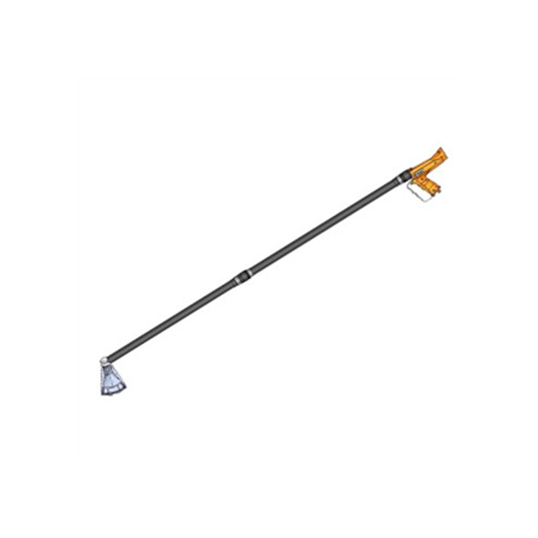 80-inch combo extension wand fully extended with Ripack heat gun and heat shield