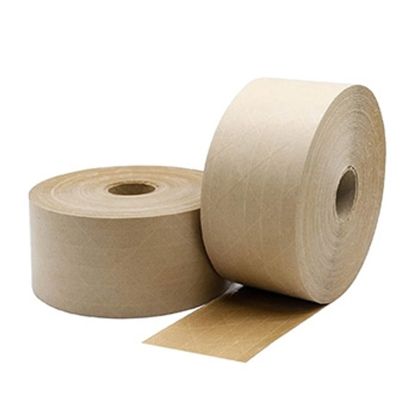 72mm x 450 Feet Medium Duty Reinforced Water-Activated Tape 72mm x 450 Feet Medium Duty Reinforced Water-Activated Tape
