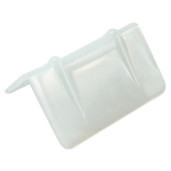 1 7/8" x 1" White Poly for 3/4" Strap Edge Protectors