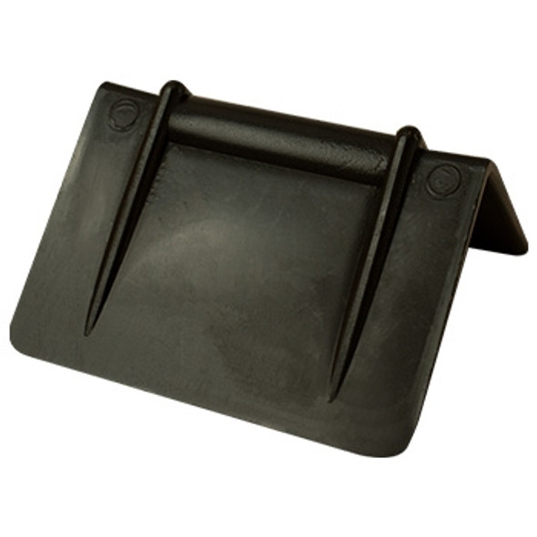 2 1/2" x 1 3/4" Black Poly for 1 1/2" Strap, Edge Protectors 2 1/2" x 1 3/4" Black Poly for 1 1/2" Strap, Edge Protectors