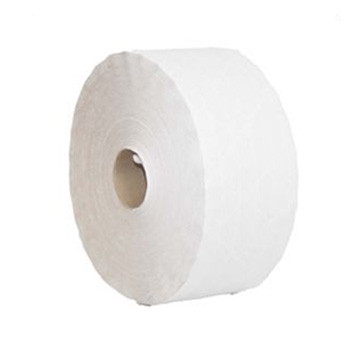 70mm x 450' Wolverine 4.1 White Reinforced Water-Activated Tape, 10 Rolls/Case