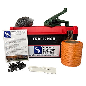 5/8" Complete Woven Cord Strapping Kit