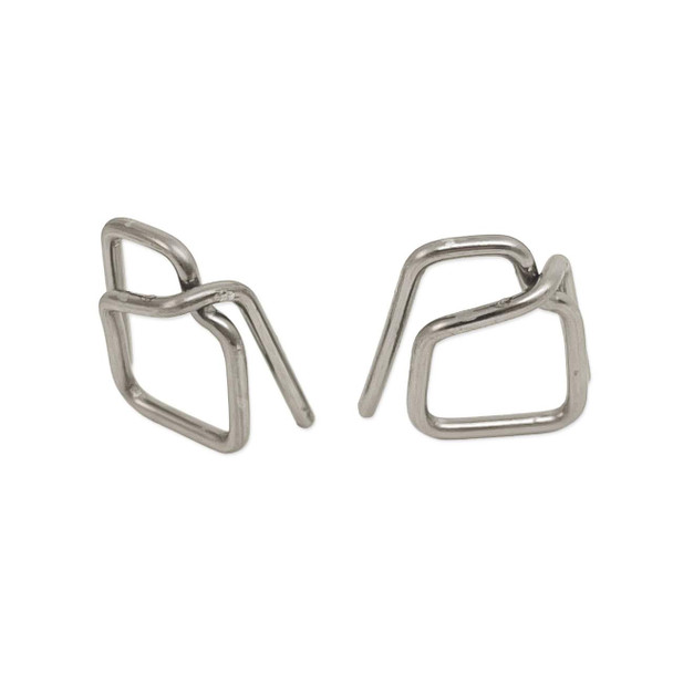 1/2" Notched RD Wire Strapping Buckles