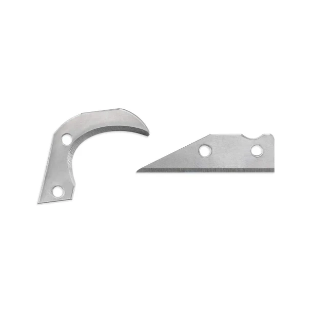 Encore E220B Hook & Straight Replacement Blades with mounting holes