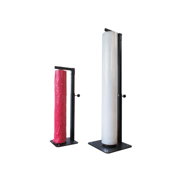 EP-745 Multi-Material Dispensers loaded with poly tubing and packaging material rolls