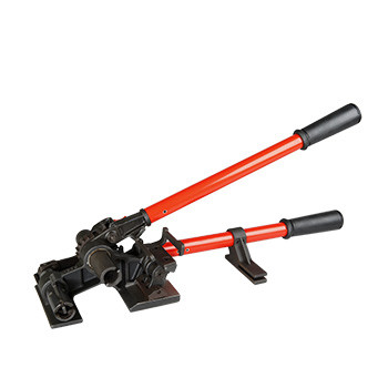 MUL-395 cord strapping tensioner with dual handles for tensioning 1-1/2-inch to 2-inch woven cord strapping