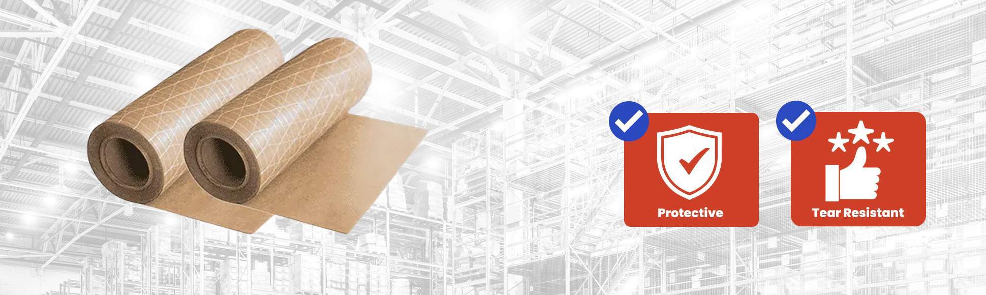 Construction floor protection paper rolls with reinforced kraft paper for durable, tear-resistant surface protection during construction, remodeling, painting, and moving projects.