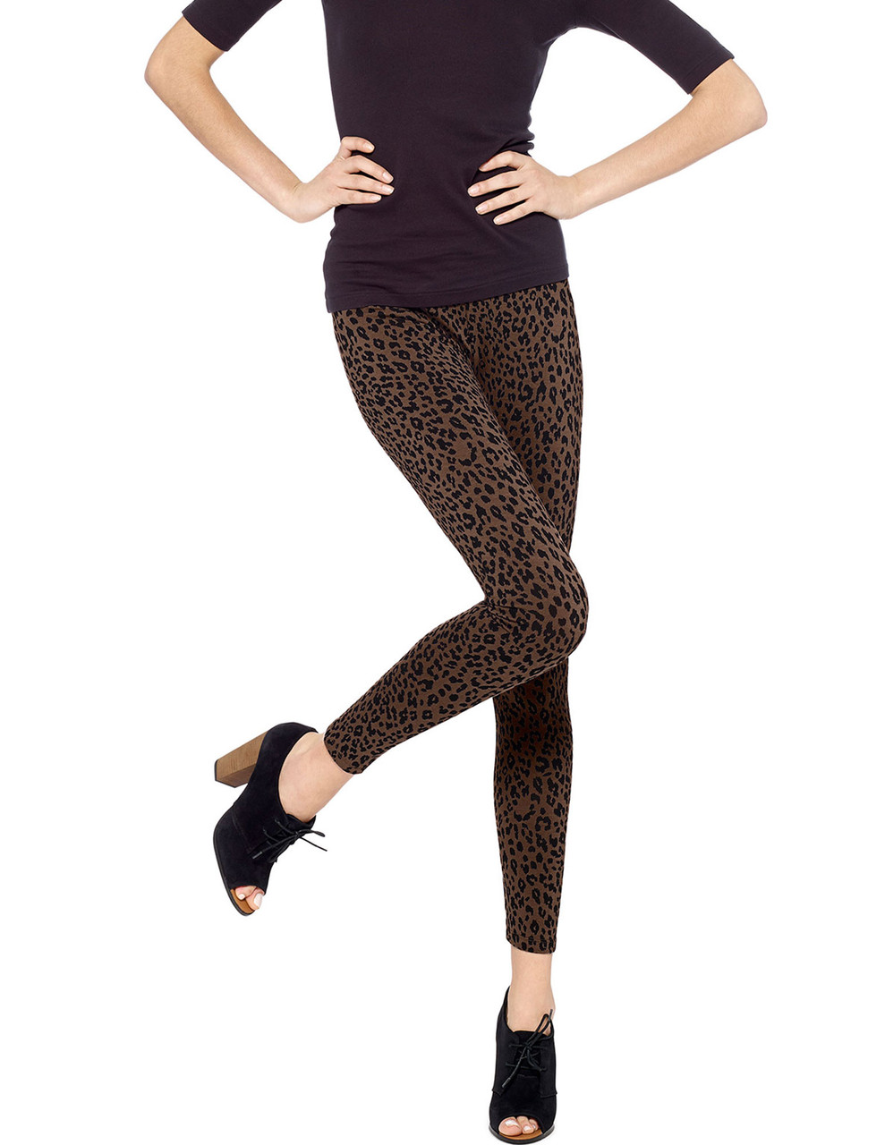 HYBRID NATION WOMEN AOP LEGGINGS SET (BLACK) - Hybrid Nation