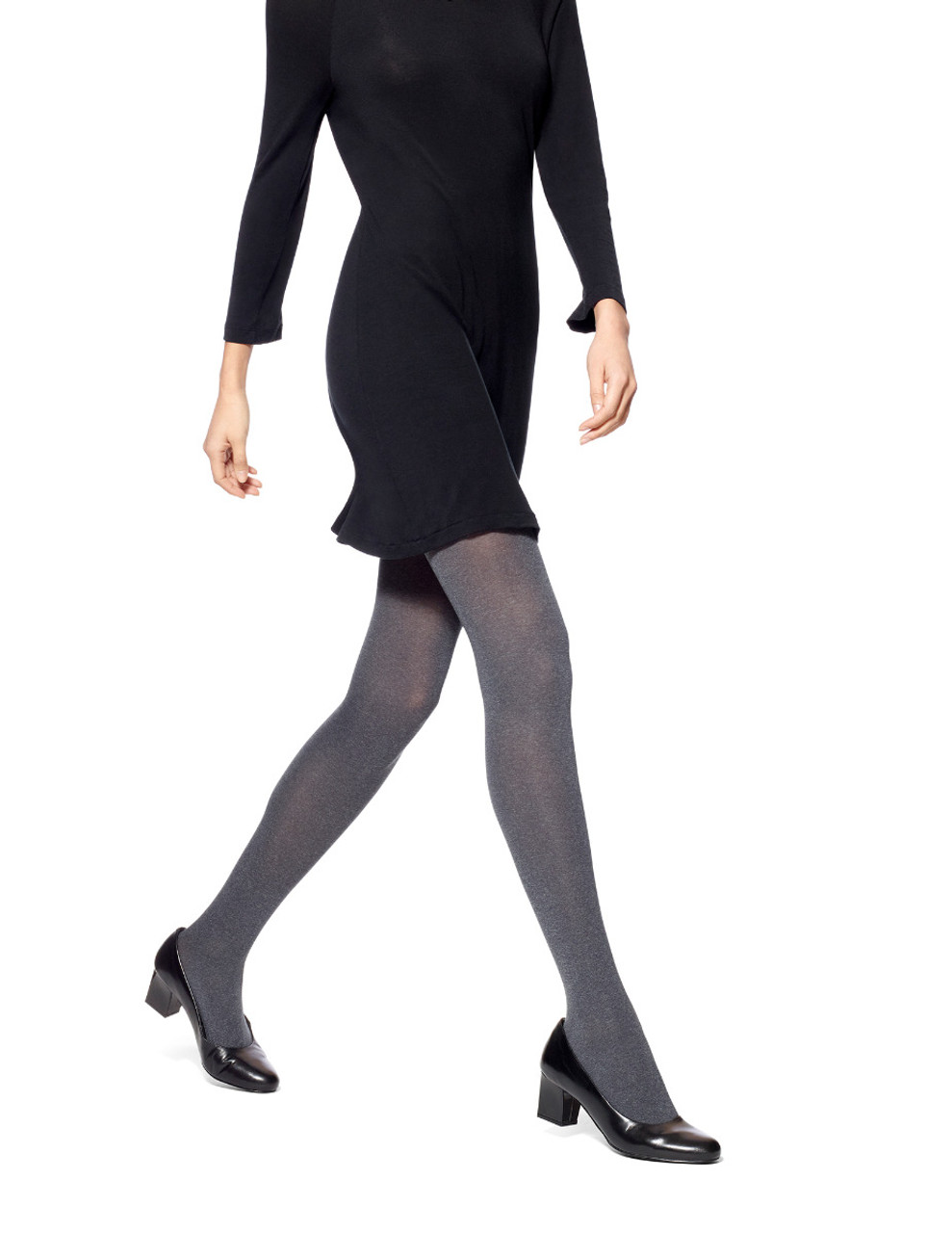 Super Opaque Smooth Control Tights - Firecracker - Set Me Free