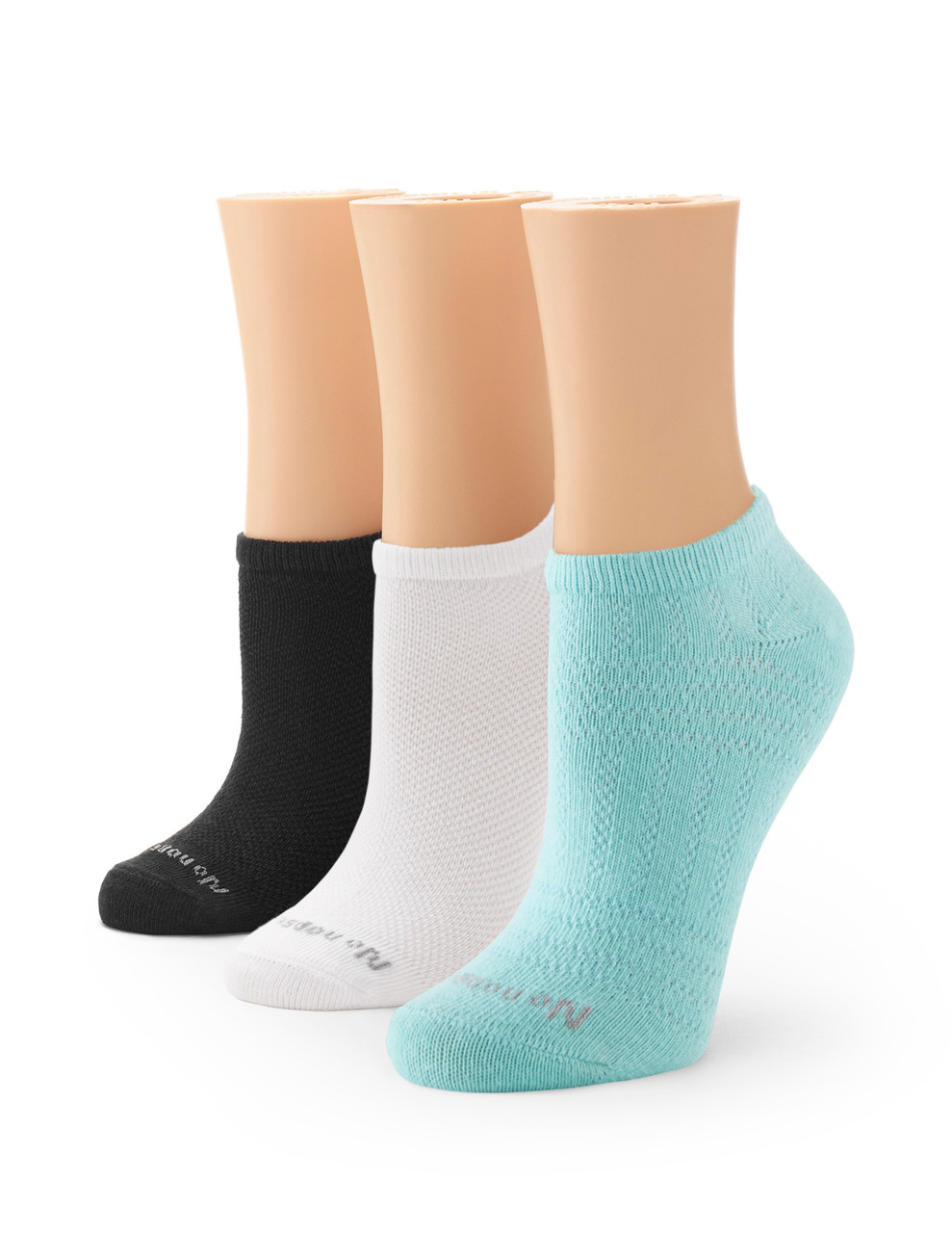 No nonsense Women's Cushioned Mesh Quarter Top Ankle Socks - Premium  Comfort for Women