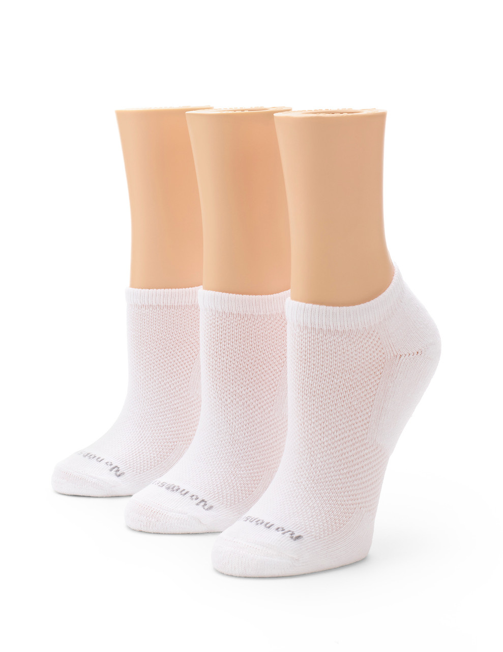 Shop Soft Breathable Cushioned No Show Socks 3 Pair Pack