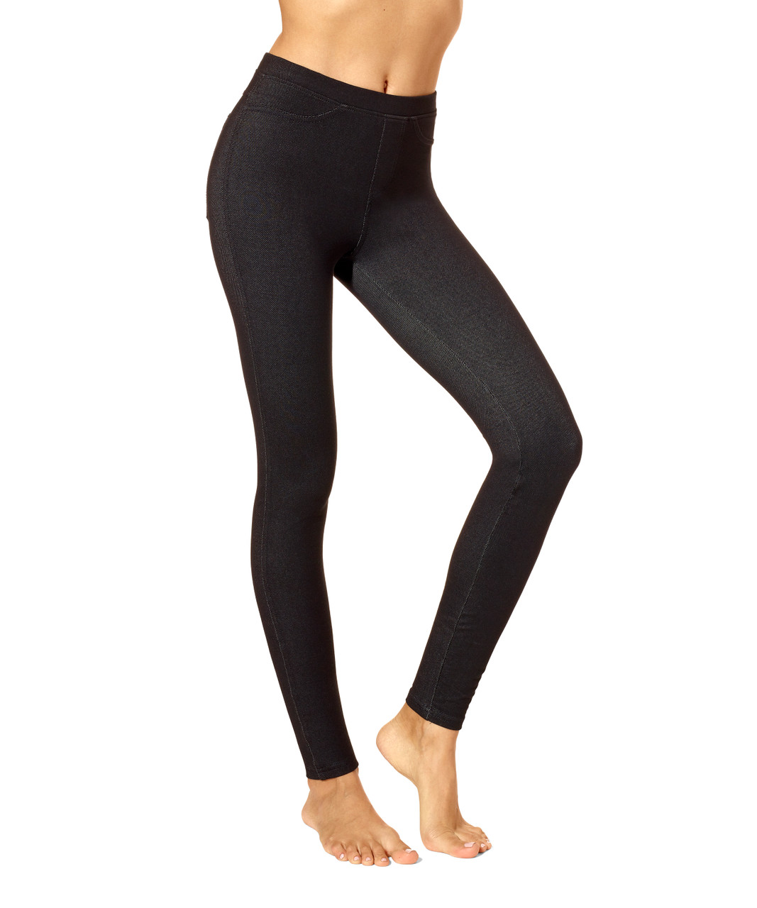 Plus Size Women's Stretch Fit Cotton Leggings