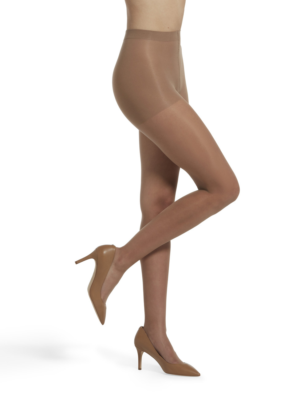 No Nonsense Sheer Endurance Pantyhose, D, City Taupe, Control Top, Sheer  Toe, Shop