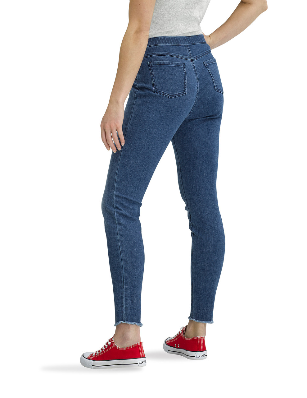 Augper No nonsense Stretch Denim Leggings for Women-Comfortable and Stylish  Pants Jeans - Walmart.com