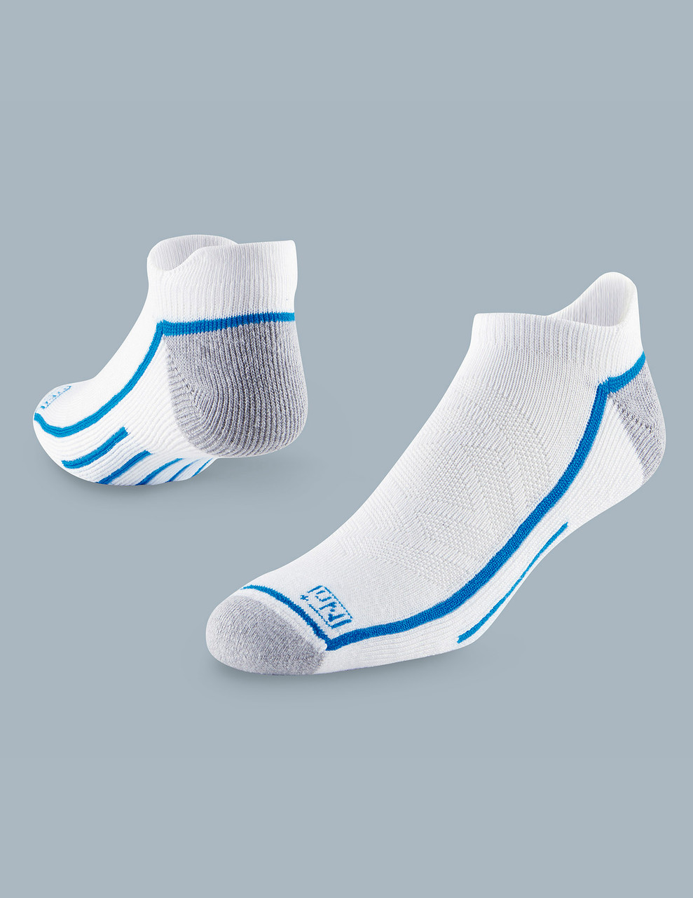 ExpanTech Stretch Tech Men's Tab Back Socks 3 Pairs Black White