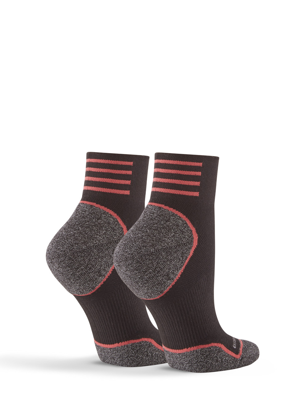 Cotton Blend Soft Top Ankle Sock 2PP- Black