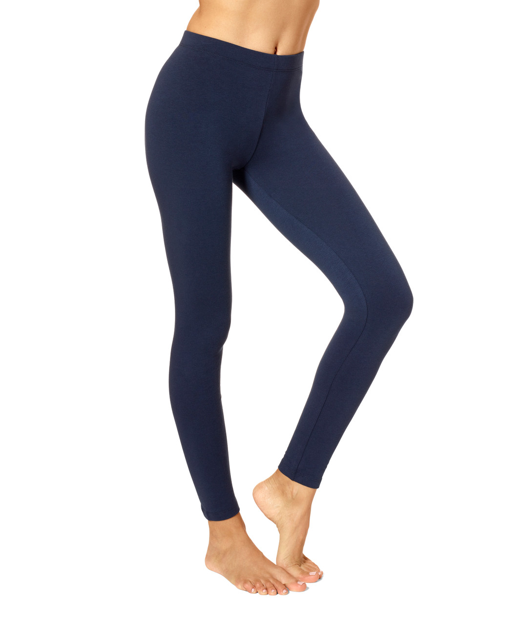 Buy online Women Solid Cotton Legging from Capris & Leggings for Women by  De Moza for ₹599 at 0% off | 2024 Limeroad.com