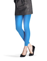 Super Opaque Footless Tights with Smarttemp Technology Blueberry S