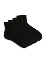 Cotton Turn Cuff Sock 4 Pair Pack