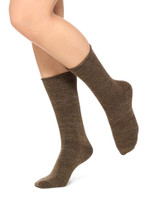 Wool Slouch Crew Sock