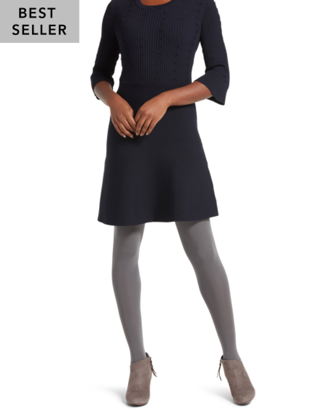 Super Opaque Footless Tights