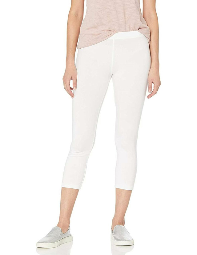 No Nonsense Women's Twill Leggings with Slimming Seam Detail