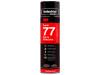 3M™ Super 77™ Classic Spray Adhesive, Clear, 24 fl oz Can (Net Wt 16.5 oz)