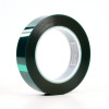 3M™ Polyester Tape 8992, Green, 1 in x 72 yd, 3.2 mil