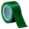 3M™ Vinyl Tape 471, Green, 3 in x 36 yd, 5.2 mil Individually wrapped