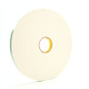 3M™ Double Coated Urethane Foam Tape 4008, Off White, 3/4 in x 36 yd, 125 mil