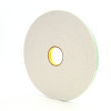 3M™ Double Coated Urethane Foam Tape 4008, Off White, 3/4 in x 36 yd, 125 mil