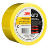 3M™ Premium Matte Cloth (Gaffers) Tape GT3, Yellow, 72 mm x 50 m, 11 mil