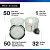 3M™ PPS™ Series 2.0 Spray Cup System Kit 26114, Mini (6.8 fl oz, 200 mL), 200 Micron Filter
