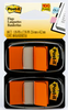 Post-it® Flags 680-OE2, 1 in. x 1.7 in. Orange, 2-pk