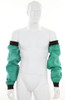 MCR Safety Welding Gear - 9 Ounce Green Sateen Finish Cotton - 23 Inch Sleeves with Elastic Wrist - Limited Flammability Treated Cotton