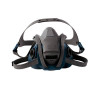 3M™ Rugged Comfort Quick Latch Half Facepiece Reusable Respirator 6503QL/49492, Large