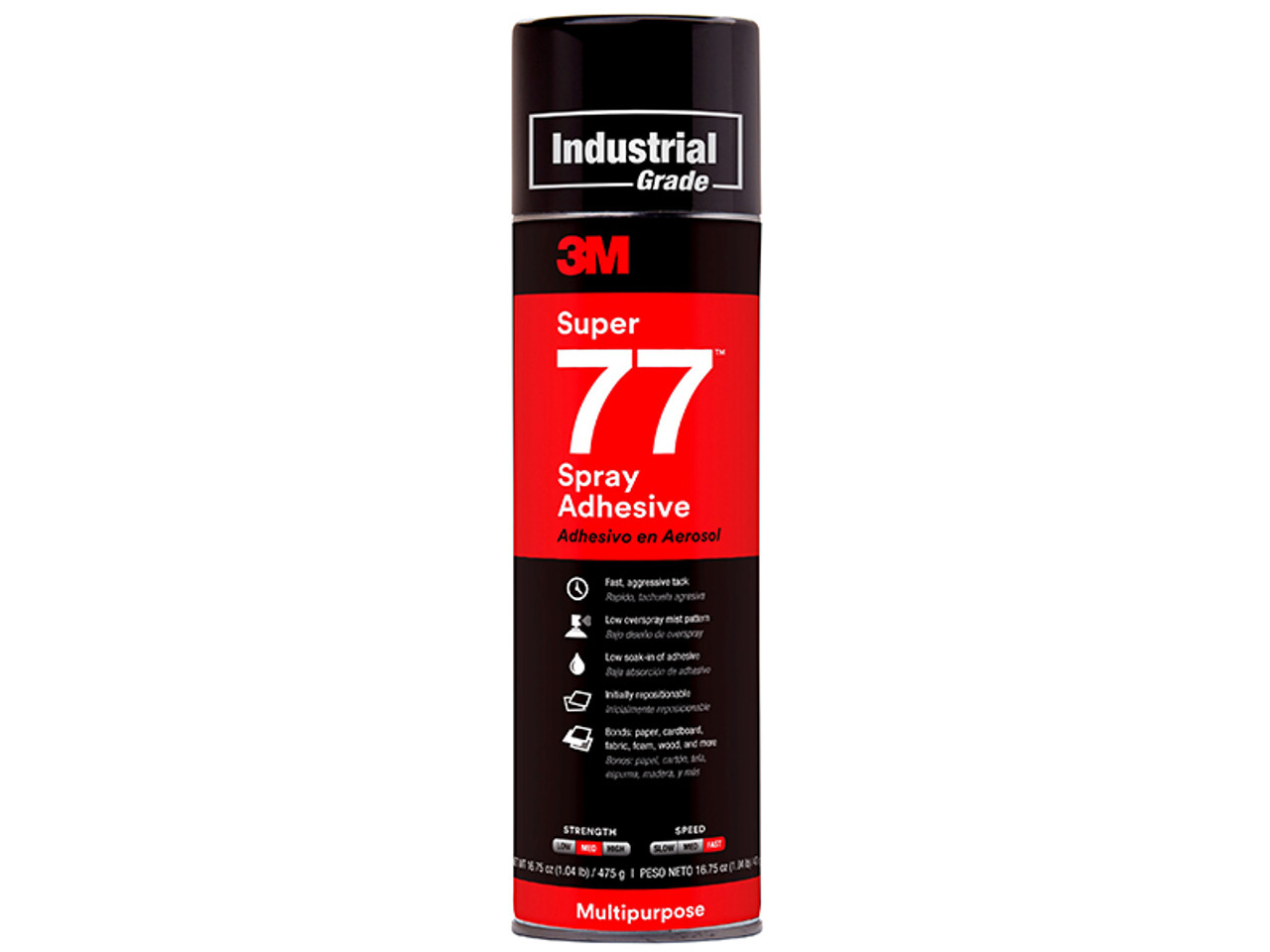 3M Super 77 Spray Adhesive 24 fluid ounce can