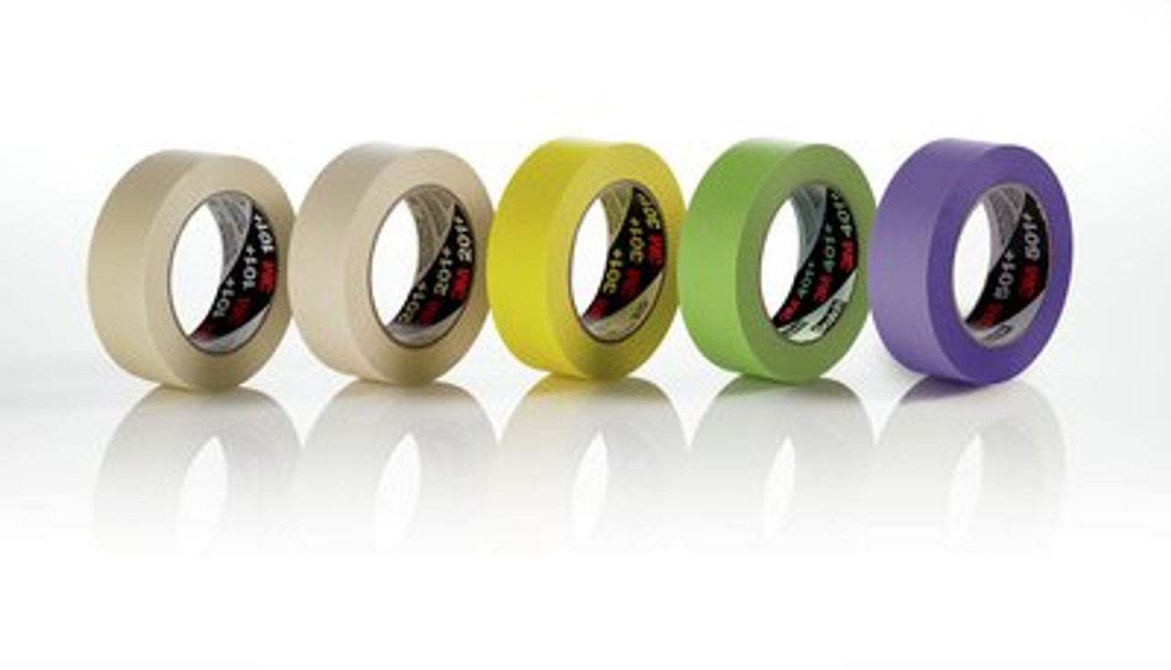 3M™ High Performance Green Masking Tape 401+, 24 mm x 55 m 6.7 mil