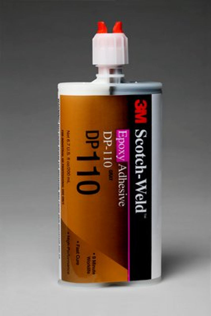 3M™ Scotch-Weld™ Epoxy Adhesive DP110, Gray, 200 mL Duo-Pak