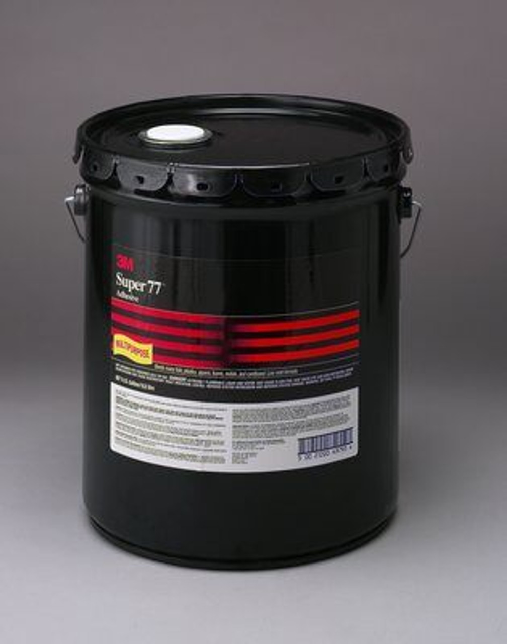 3M™ Super 77™ Classic Spray Adhesive, Clear, 5 Gallon Pail - The Binding  Source