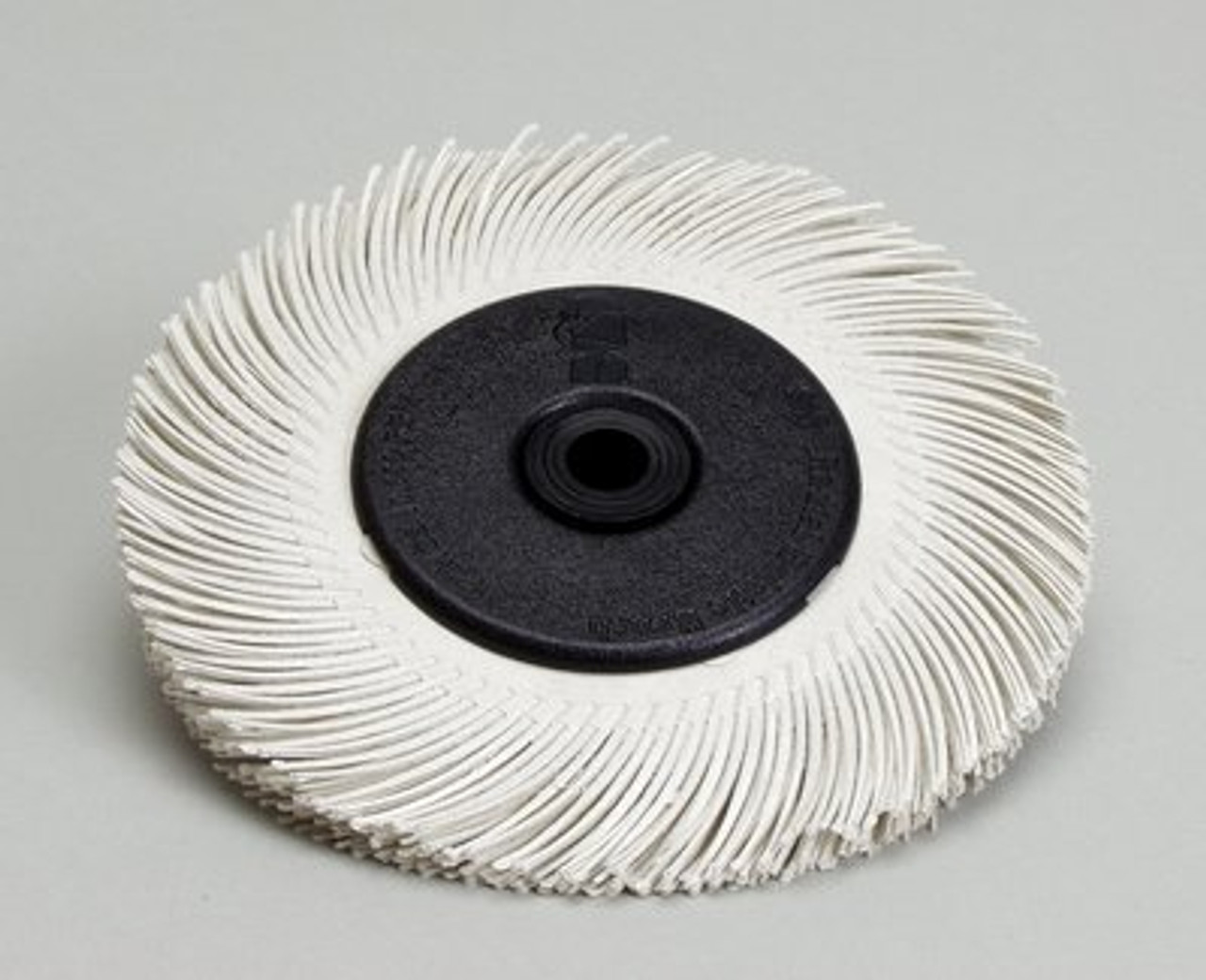 Scotch-Brite™ Radial Bristle Brush, 7 5/8 in x 1 in x 1 -1/4 in 120 T-C with Flange, 2 per case