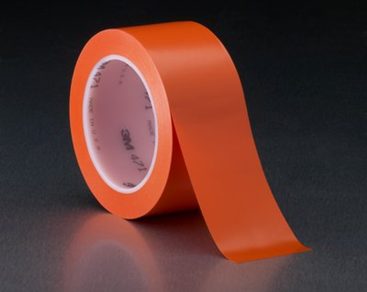 3M™ Vinyl Tape 471, Orange, 1 in x 36 yd, 5.2 mil