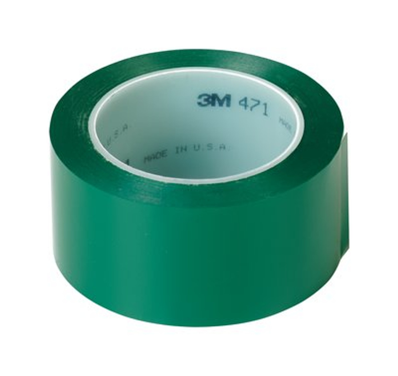 3M™ Vinyl Tape 471, Green, 3 in x 36 yd, 5.2 mil