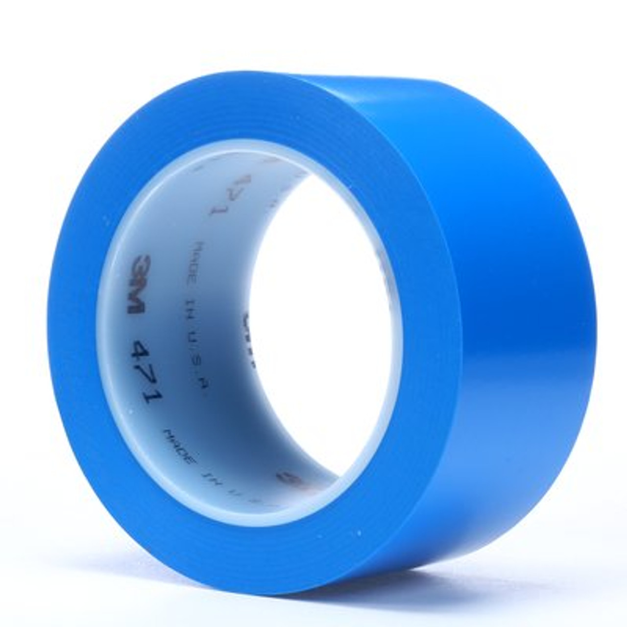 3M™ Vinyl Tape 471, Blue, 2 in x 36 yd, 5.2 mil