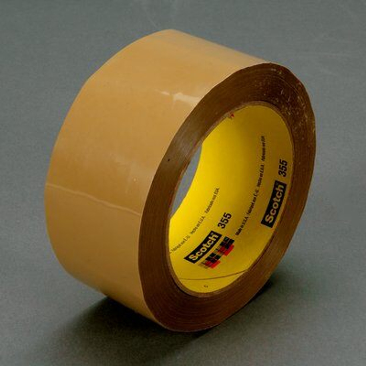 Scotch® Box Sealing Tape 355 Tan, (2") 48 mm x 50 m, 36 per case Bulk