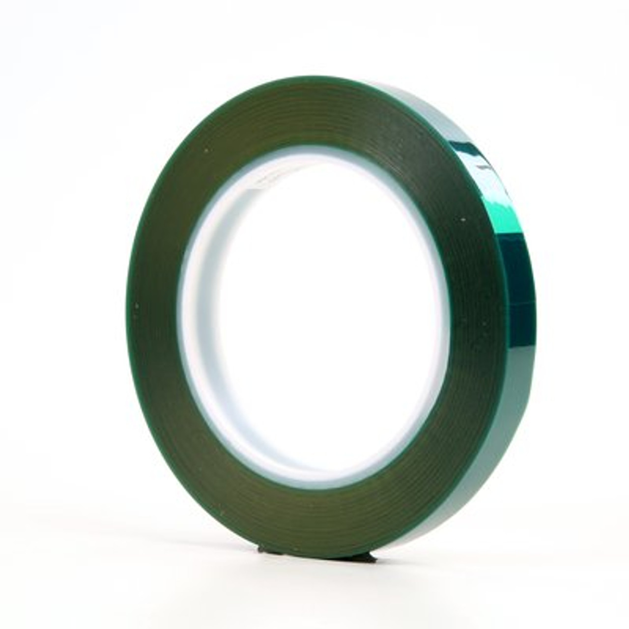 3M™ Polyester Tape 8992, Green, 1/2 in x 72 yd, 3.2 mil