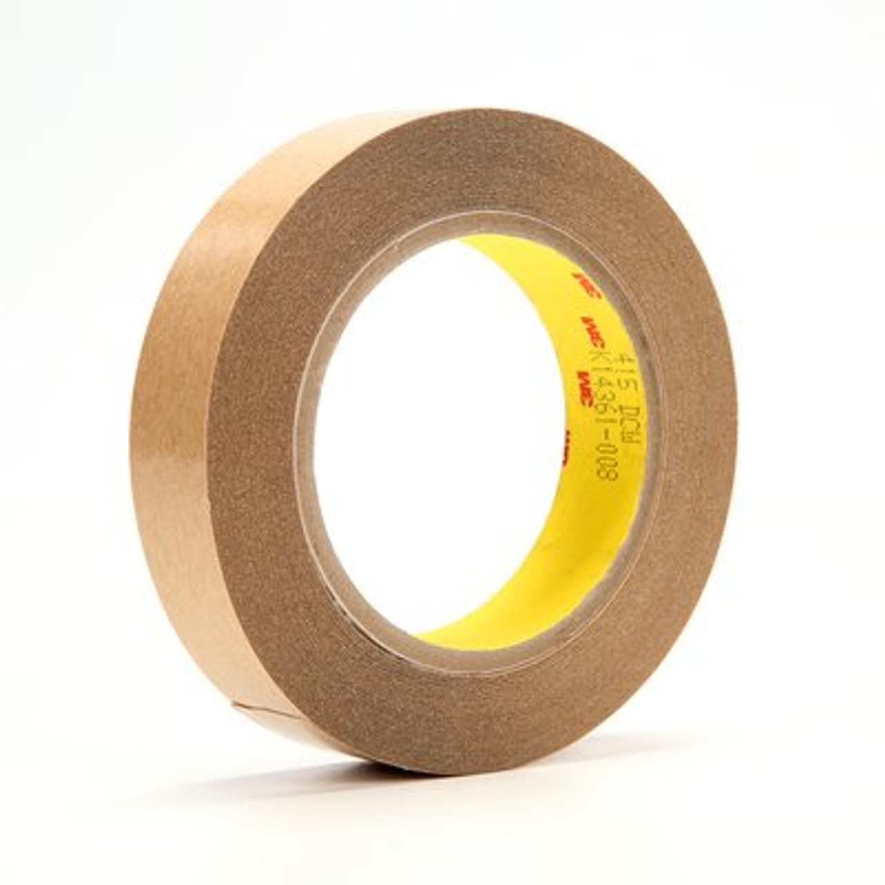 3M™ Double Coated Tape 415 Clear, 1 in x 36 yd 4.0 mil