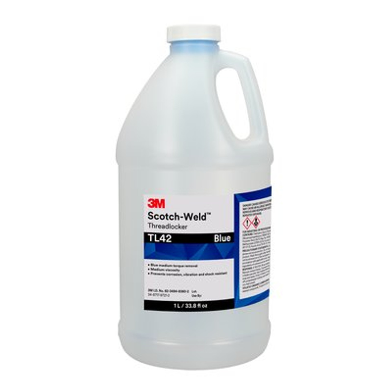 3M™ Scotch-Weld™ Threadlocker TL42, 33.8 fl oz/1 Liter Bottle