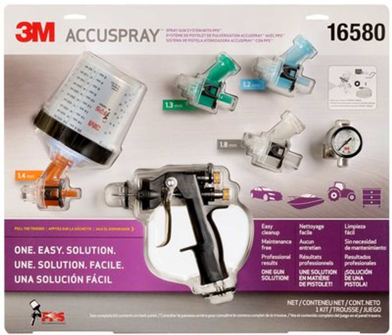 3M™ Accuspray™ ONE Spray Gun System with Standard PPS™, 16580